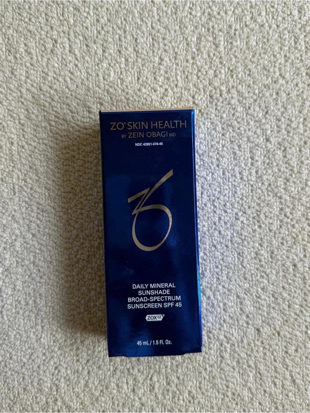 zo skin daily mineral sunshade light